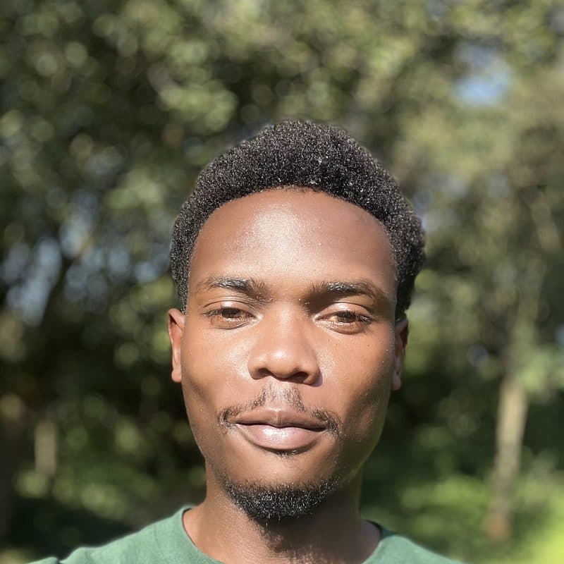 Kevin Milo, founder of Captivart, Nairobi